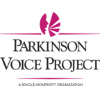 Logo for "PARKINSON VOICE PROJECT INC"