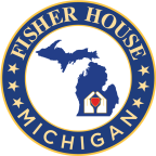 Logo for "FISHER HOUSE MICHIGAN"