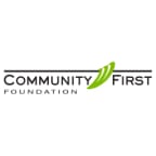 Logo for "COMMUNITY FIRST FOUNDATION"