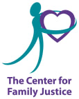 Logo for "THE CENTER FOR FAMILY JUSTICE INC"