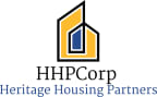 Logo for "HERITAGE HOUSING PARTNERS CORPORATION"