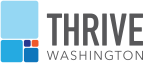 Logo for "THRIVE WASHINGTON"