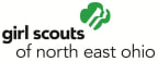 Logo for "GIRL SCOUTS OF NORTH EAST OHIO"