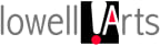 Logo for "LOWELL ARTS"