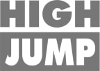 Logo for "HIGH JUMP"
