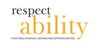 Logo for "RespectAbility"