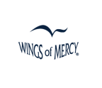Logo for "WINGS OF MERCY INC"