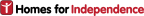 Logo for "HOMES FOR INDEPENDENCE INC"