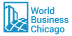 Logo for "WORLD BUSINESS CHICAGO"
