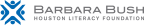 Logo for "BARBARA BUSH HOUSTON LITERACY FOUNDATION"