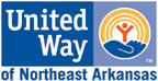 Logo for "UNITED WAY OF NORTHEAST ARKANSAS"