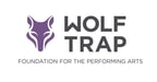 Logo for "WOLF TRAP FOUNDATION FOR THE PERFORMING ARTS"