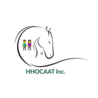 Logo for "HEALING HORSES ONE CHILD AT A TIME INC"