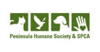 Logo for "PENINSULA HUMANE SOCIETY & SPCA"
