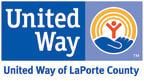 Logo for "UNITED WAY OF LAPORTE COUNTY"