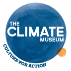 Logo for "CLIMATE MUSEUM"