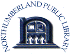 Logo for "NORTHUMBERLAND PUBLIC LIBRARY"