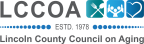Logo for "LINCOLN COUNTY COUNCIL ON AGING"