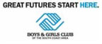 Logo for "BOYS AND GIRLS CLUB OF THE SOUTH COAST AREA"