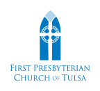 Logo for "FIRST PRESBYTERIAN CHURCH"
