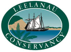 Logo for "LEELANAU CONSERVANCY"