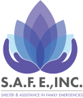 Logo for "SHELTER & ASSISTANCE IN FAMILY EMERGENCIES INC"