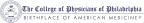 Logo for "THE COLLEGE OF PHYSICIANS OF PHILADELPHIA"