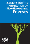 Logo for "SOCIETY FOR THE PROTECTION OF NEW HAMPSHIRE FORESTS"