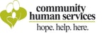 Logo for "COMMUNITY HUMAN SERVICES"