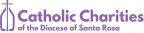 Logo for "CATHOLIC CHARITIES OF THE DIOCESE OF SANTA ROSA"