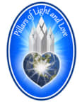 Logo for "PILLARS OF LIGHT AND LOVE"
