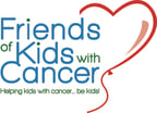 Logo for "FRIENDS OF KIDS WITH CANCER"