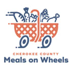 Logo for "CHEROKEE COUNTY MEALS ON WHEELS"