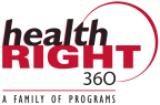 Logo for "HEALTHRIGHT 360"
