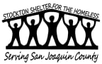 Logo for "Stockton Shelter For The Homeless"