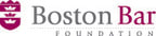Logo for "BOSTON BAR FOUNDATION"