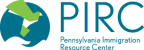 Logo for "PENNSYLVANIA IMMIGRATION RESOURCE CENTER"