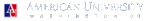 Logo for "AMERICAN UNIVERSITY"