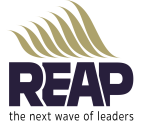 Logo for "REAP INC"