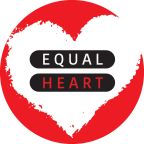 Logo for "EQUAL HEART"
