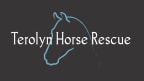 Logo for "TEROLYN HORSE RESCUE INC"