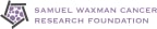 Logo for "SAMUEL WAXMAN CANCER RESEARCH FOUNDATION FOUNDATION"