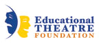 Logo for "Educational Theatre Association Foundation"