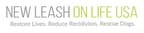Logo for "NEW LEASH ON LIFE USA"