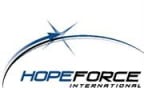 Logo for "Hope Force International"