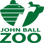 Logo for "JOHN BALL ZOO"