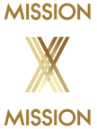 Logo for "MISSION X MISSION INC"