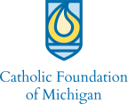 Logo for "CATHOLIC FOUNDATION OF MICHIGAN"