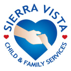 Logo for "Sierra Vista Child & Family Services"