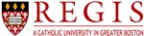 Logo for "REGIS COLLEGE"